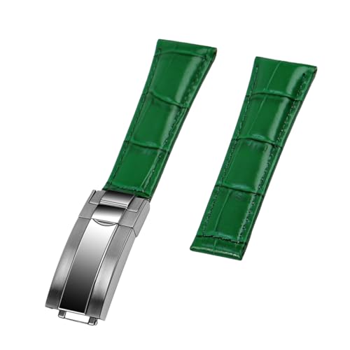 Bracelet de montre en cuir 20 mm Kai Tian pour homme et femme