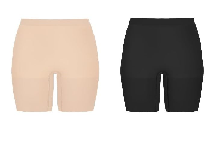 Gaine amincissante Spanx Waist Shapewear en noir et nude taille XL pour sublimer la silhouette