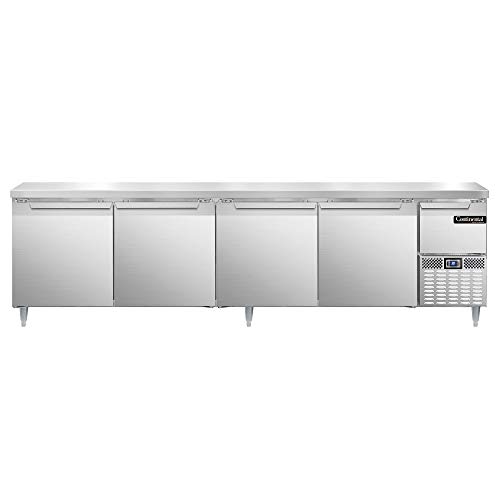 Continental Refrigerator DLRA118-SS Designer Line Refrigerated Base Worktop Unit, 118
