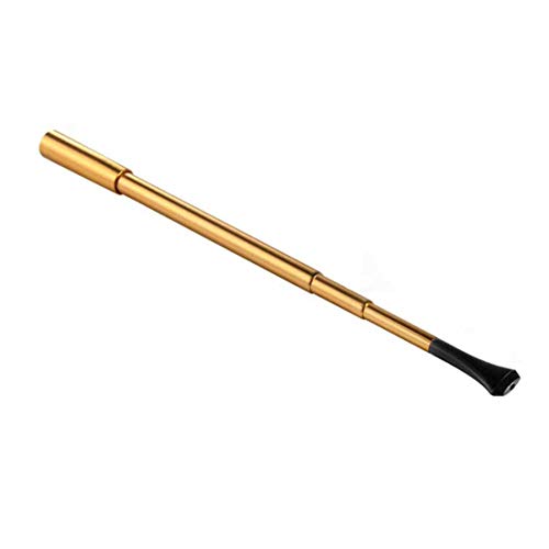 1920's Vintage Aluminum Cigarette Holder Ladies Long Smoking Pipe Filter Roaring 20s Flapper