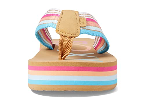 Roxy Girl's Chika Hi (Little Kid/Big Kid) Baja Blue/Crazy Pink 11 Little Kid M2
