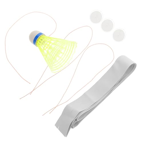 CORHAD Single Player Badminton Trainer Adjustable Rebound Tool Training Kit Spacesaving Design