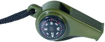 Mil-Tec KST M U Military Compass with Whistle, ABS