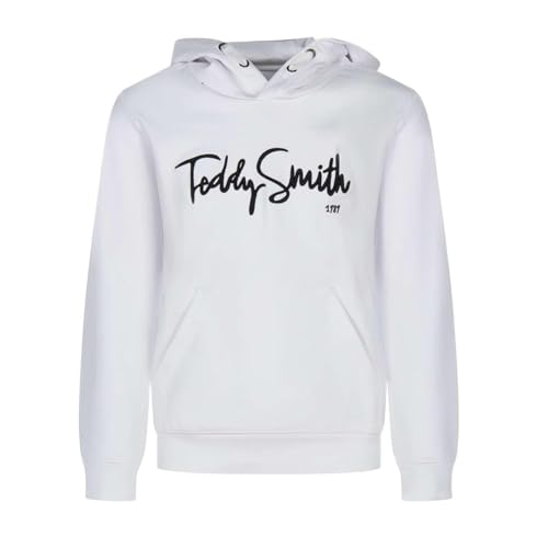 Teddy Smith S-evry Hoody Jr sweat à capuche garçon noir ou gris vêtement ado tendance