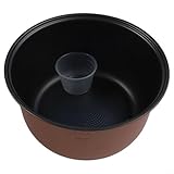 Sileduove Olla interior de repuesto de arroz para cocina con marcas antiadherentes y graduadas para arroz y cantidades de líquido, repuesto de olla interior (4 L)