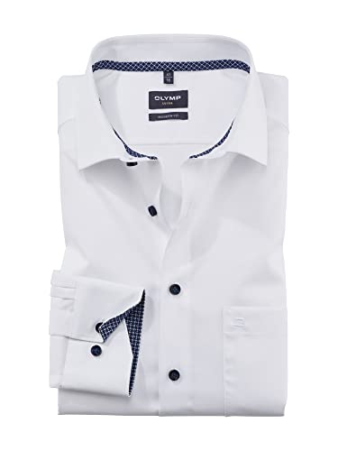 OLYMP Herren Businesshemd Langarm Luxor,Fil a Fil,modern fit,Global...