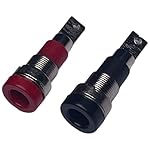 CESS-Black-and-Red-Banana-Female-Jack-Socket-4mm-Banana-Female-Connector-PanelChassis-Mount-Soldering-Type-10-Pack