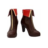 [アカネ] コスプレ靴 コスプレブーツ バン 宝鐘マリン 船長 ホロ holo バーチャル YouTuber Vtuber Vチューバー 革靴 cosplay shoes 長靴 オーダーメイド スタイル製作 (22.5) [並行輸入品]