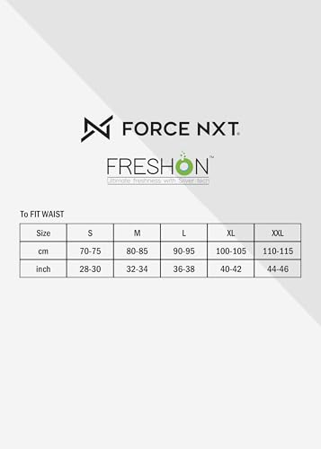 Image of Force NXT Men's Super Combed Cotton Regular Solid Brief | Soft Men Brief Innerwear | Best underwear for Men |Actual Color May Vary
