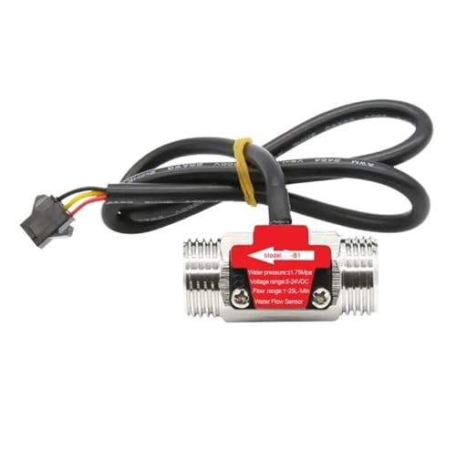 Commutateur de débitmètre à impulsions G1/2 1-25 L/min en acier robuste