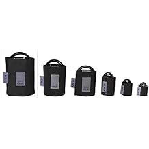 MDF Instruments MDF2090470 Sensitivity-Safe Blood Pressure Thigh Cuff, Double Tube - Black