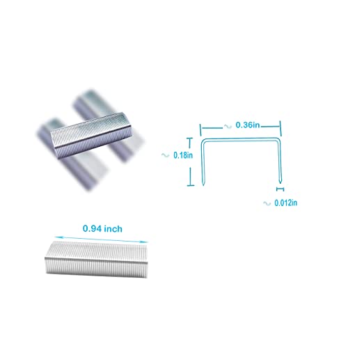 image for HeGangLy 3000pcs No.10 Staples, for Max HD-10D,Swingline Tot Mini Stap