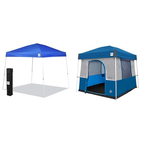 E-Z UP Canopy y Tienda Camping 10'x10' Royal Blue