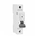 GYM9 Single Phase Mini Circuit Breaker Ture Cureent of 80A 100A 125A 1P Width 17.8mm 230/400V 6KA 1Pcs (Size : 1 Pole C Curve, Color : 80A)