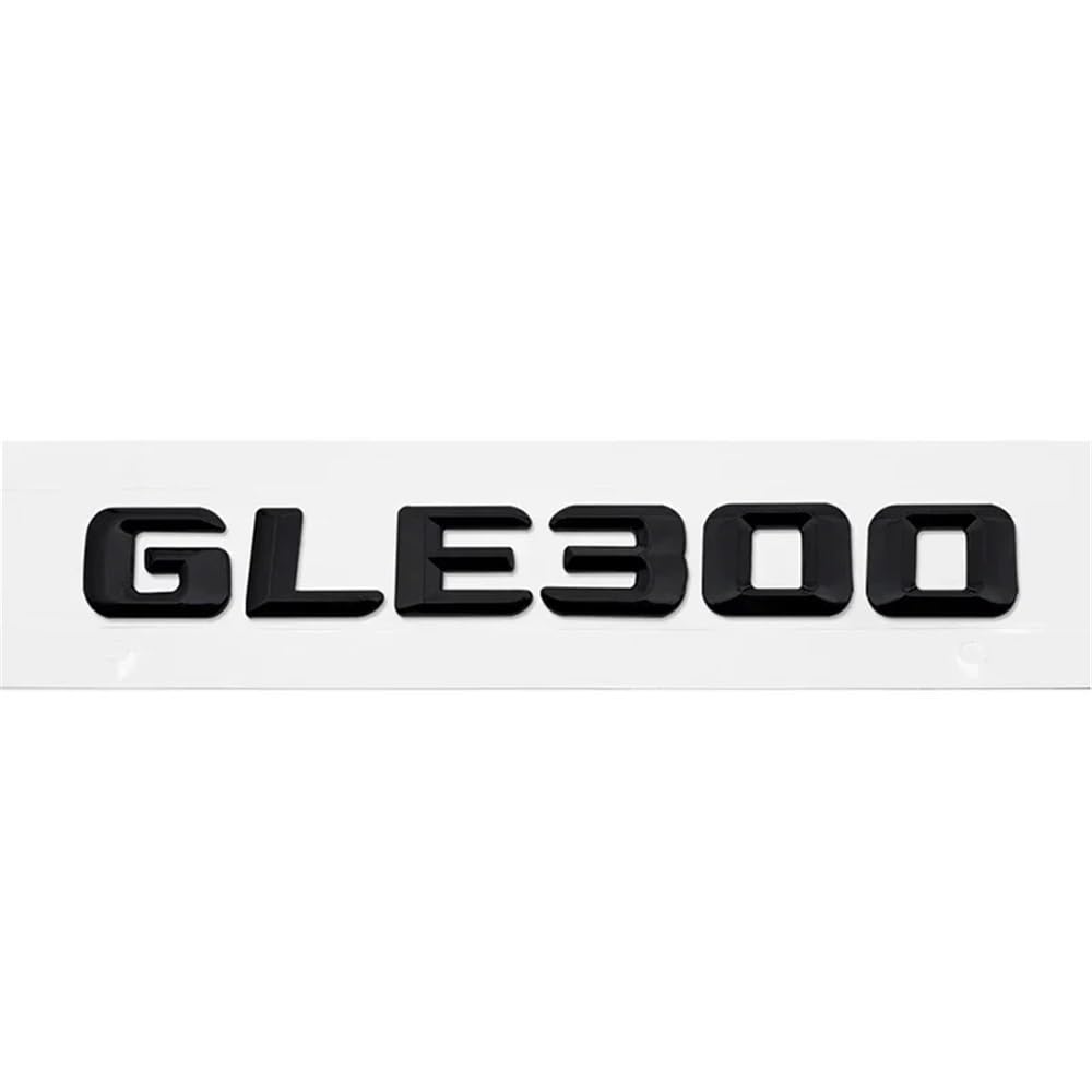 YTQMoreBNZ YYDStes Car Rear Trunk Sticker Tail Number Emblem Compatible With Mercedes Benz GLE43 GLE63 GLE300 GLE320 GLE350 GLE400 GLE450 GLE500 GLE550