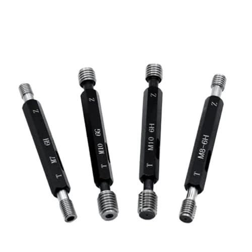 1pcs 6H M1-M6.5 Steel Mer-cury Gage Metric Fine Thread Plug Gauge Wholesale M0.8 .9M1 M1. M2 .5M3M4 M5M6 M6(M1.7X0.35-6H) miniatura 3