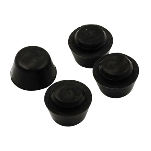 4 Pack Silicone Feet Pads for 3d Printer, Black Protector Caps