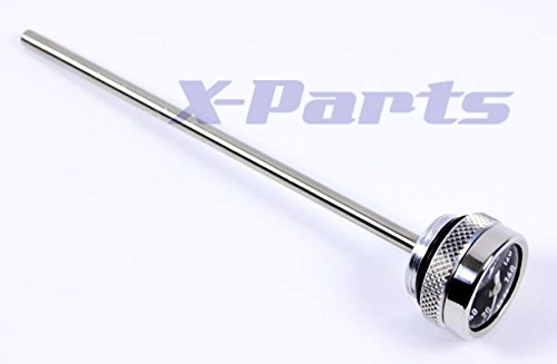 X-Parts Indicatore della temperatura dell'olio per Harley Davidson V-Rod, colore nero