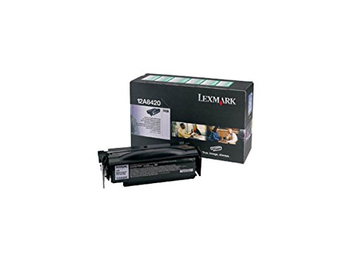 Toner black Lexmark Optra T 430 D 12A8420 original cartouche imprimante