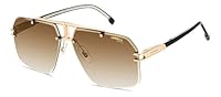 Carrera Men's CARRERA 1054/S Sunglasses, Black Gold, 63 mm