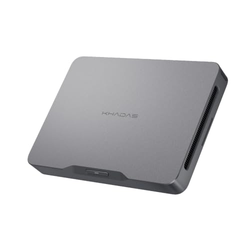 Image of Khadas Mind 2 AI Maker Kit Mini PC, Intel Core Ultra 7 258V (115 Tops), 32GB LPDDR5X+1TB SSD, 8K 60Hz Display, 5.55Wh Battery, Wi-Fi 6E, BT 5.3, Copilot+ PC, Windows 11 Home Linux Desktop Computer