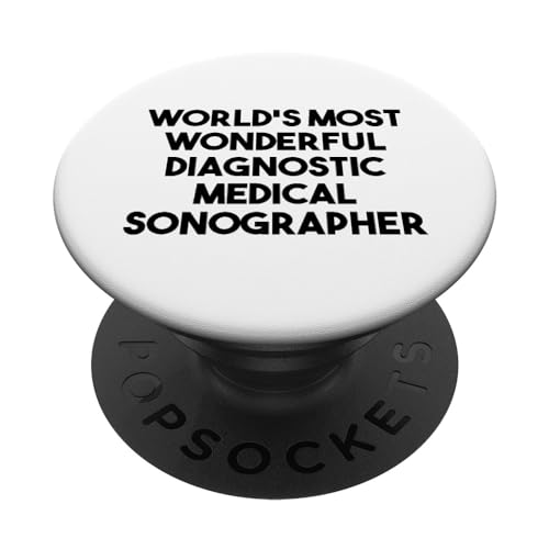 El ecografista médico de diagnóstico más maravilloso del mundo PopSockets PopGrip Intercambiable