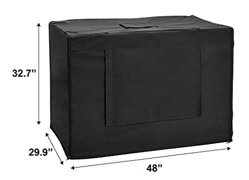 Amazonbasics Dog Metal Crate Cover, 48-Inch #TOP4