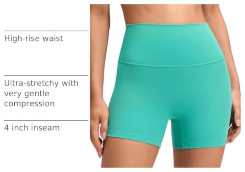 Image of CRZ YOGA No Front Seam Biker Shorts 4 inch