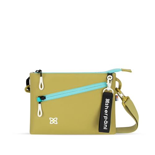 Image of Sherpani Zoom, Small Crossbody Purse, Nylon Crossbody Bag, Lightweight Cross Body Bag, Sleek Dual Pouch, Purses for Women