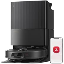 roborock Qrevo S5V Robot Vacuum and Mop, FlexiArm Edge Mopping, 12,000Pa Suction, Dual Zero-Tangle System, Smart Obstacle A