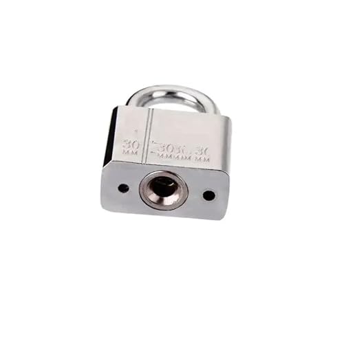 Lkfjnhepf One Color Padlock 1Pc 30Mm Stainless Steel Padlock 3 Keys Safety Lock Door