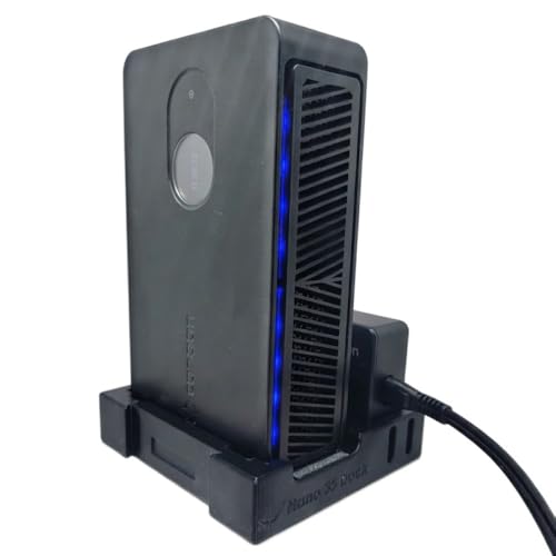 AltairTech.io Nano 3S Dock – Modular Interlocking Stand for Avalon Nano 3S Bitcoin Miners (Black Color)