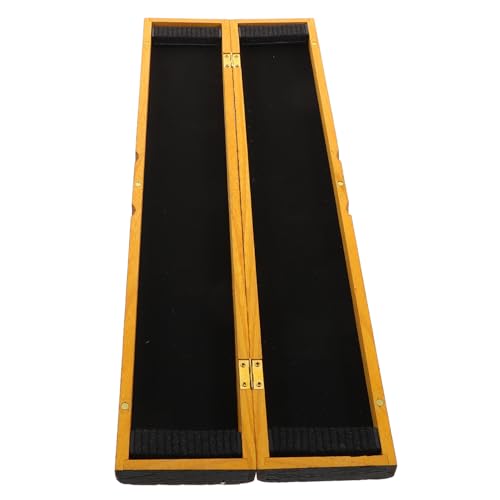 Yardwe Large Capacity Wooden Fishing Portable Fishing Gear Storage Multi Functional for Outdoor Use Lightweight Design Spacious Organizer for Fishing