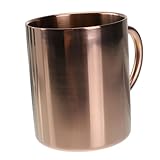 CIYODO Polierter Becher Aus Edelstahl Für Bier Kaffee Und Cocktails Stilvoll Für Küche Restaurant Hotel