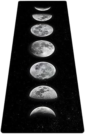 Vonoga Yoga Mat Non-Slip Portable Foldable Gym Mat 1.5mm Thick Travel Fitness & Exercise Mat Ideal for Yoga, Hot Yoga, Pilates, Fitness, Exercise