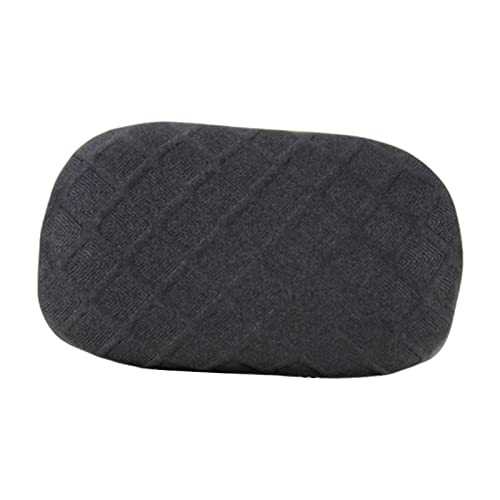Milageto Office Chair Head Pillow Cover Swivel Chair Pillow Slipcover Armrest Chair Headrest Cover, Elastic and Stretch, Removable, Washable, Black