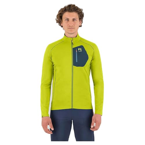 Fleece homme Karpos Pomedes veste polaire de montagne zippée