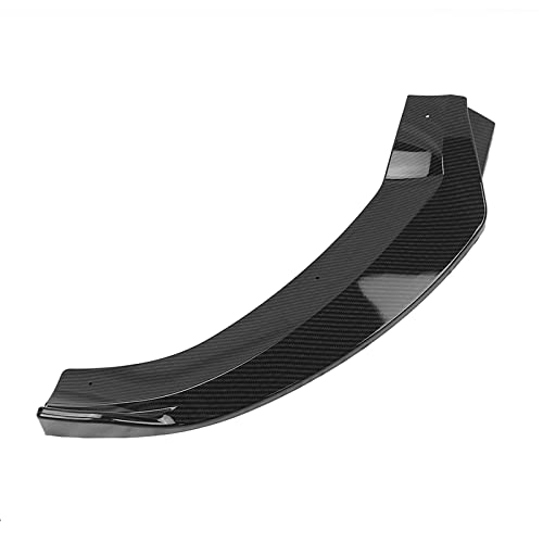 Pare-chocs avant spoiler lip carbone look pour Benz Classe C W205 2015-2018 - 3