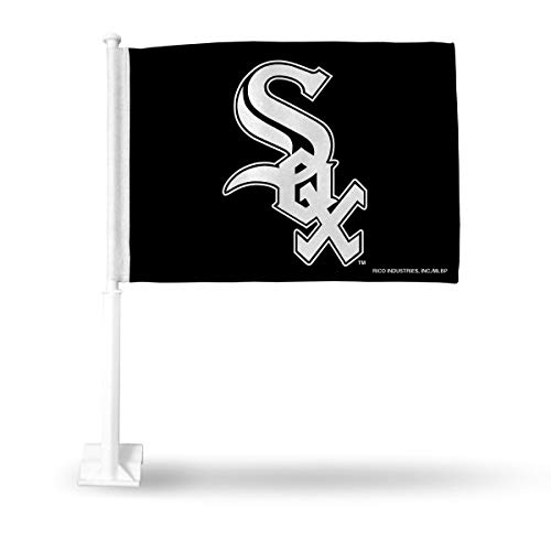 Rico Industries White Sox Car Flag