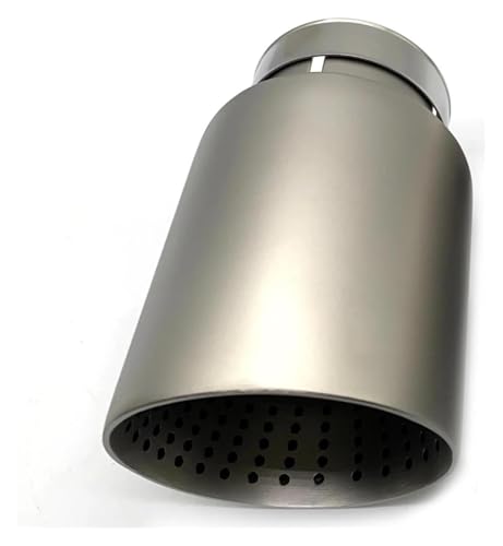 Punta Escape Silenciador Coche Boquilla De Silenciador Simple 1 Pieza Punta Del Sistema De Escape De Los Tubos Finales Del Automóvil