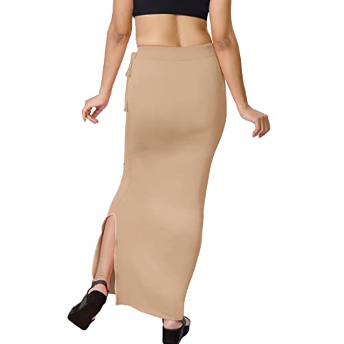 Image of dermawear Women Blended Fabric Saree Shapewear Everyday Petticoat (SSE-407)