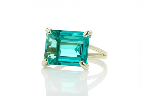 Bague tourmaline bleue et argent 925, le bijou idéal au quotidien