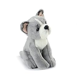 DEMDACO Pittie Mix Rescue Breed Dog Grey 10 inch Plush Fabric Stuffed Figure Toy DEMDACO Pittie Mix Rescue Breed Dog Grey 10 inch Plush Fabric Stuffed Figure Toy