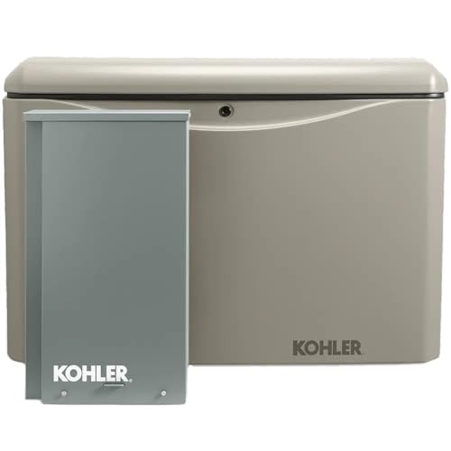 Kohler 26RCAL-200SELS Air-Cooled Standby Generator with 200 Amp Transfer Switch Single Phase, 26,000-Watt