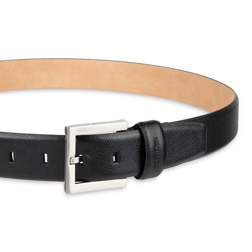 Calvin Klein mens Square Harness Buckle Dress Belt3