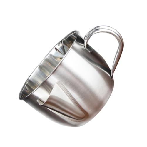 Cabilock Recipiente Separador De Sopa Colador De Sopa Colador De Aceite Inoxidable