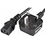 DabbersIT UK 2m Kettle Lead C13 PC Computer Power Cable