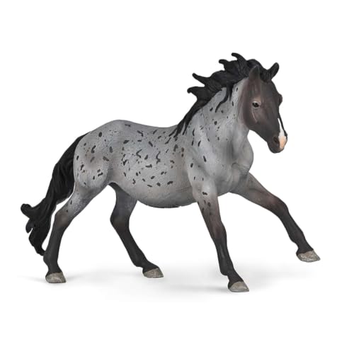 Collecta Hengst Nokota, ruanblau, Sammlerfigur, Pferd, Größe XL, +3 (Deqube 90180060)