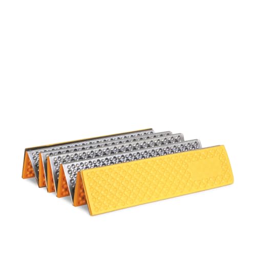 ALTUS |Esterilla Aislante Zigzag | Ligera | Compacta | Duradera | Amarillo