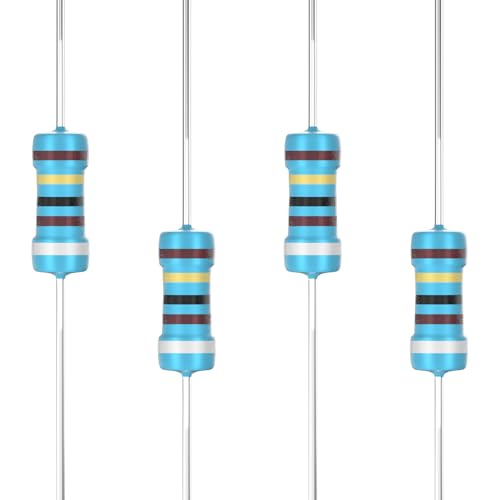 SCOOYUCK 100 Pcs 91 Ω ohm Widerständ 1/4W (0,25W) 1% Toleranz Metall Film Widerstande